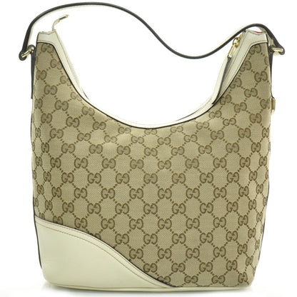 Gucci Monogram New Britt Shoulder Bag Ivory 4 of 9