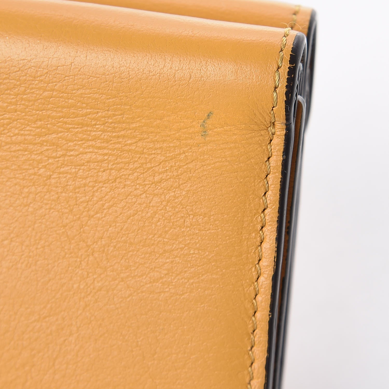 Chloe Smooth Calfskin Georgia Square Wallet Sunflower 9 of 9