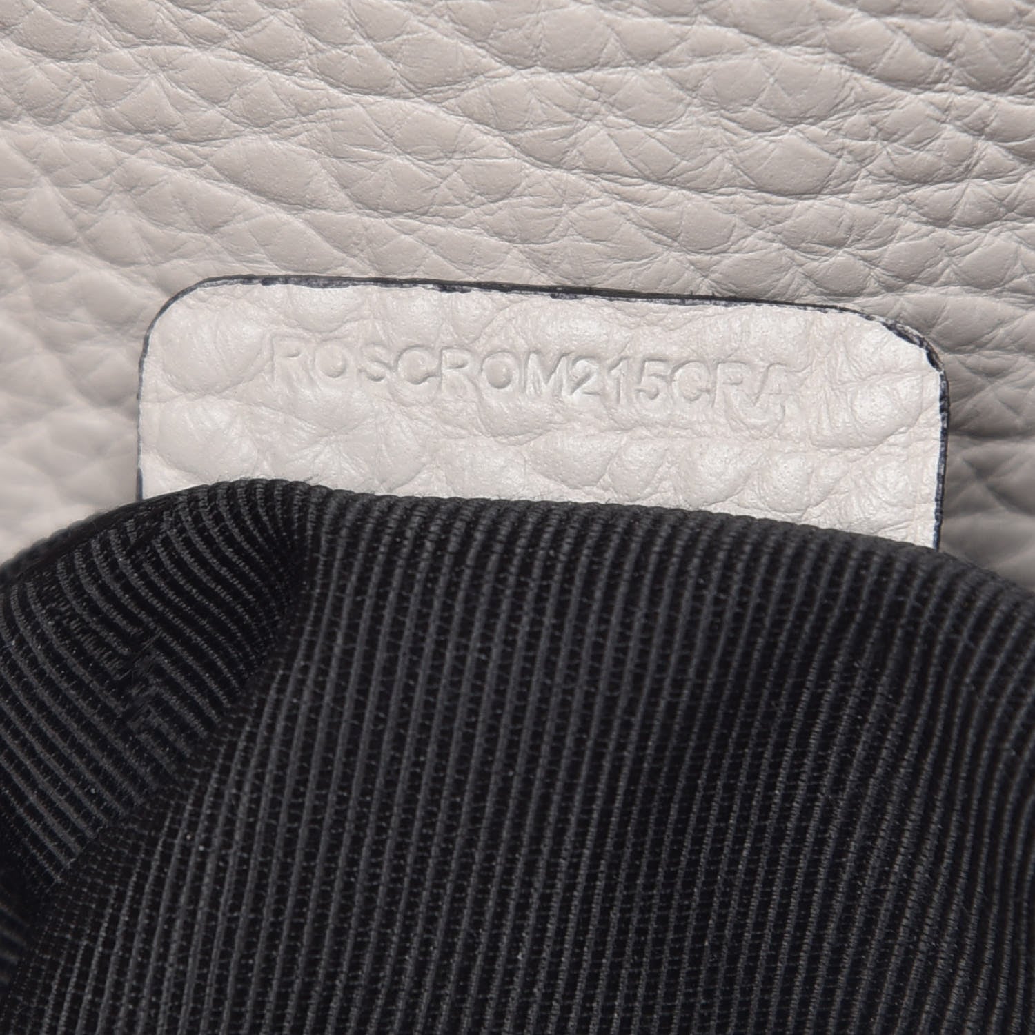 Burberry Heritage Grain Check Embossed Medium Dewsbury Tote Stone White 9 of 11