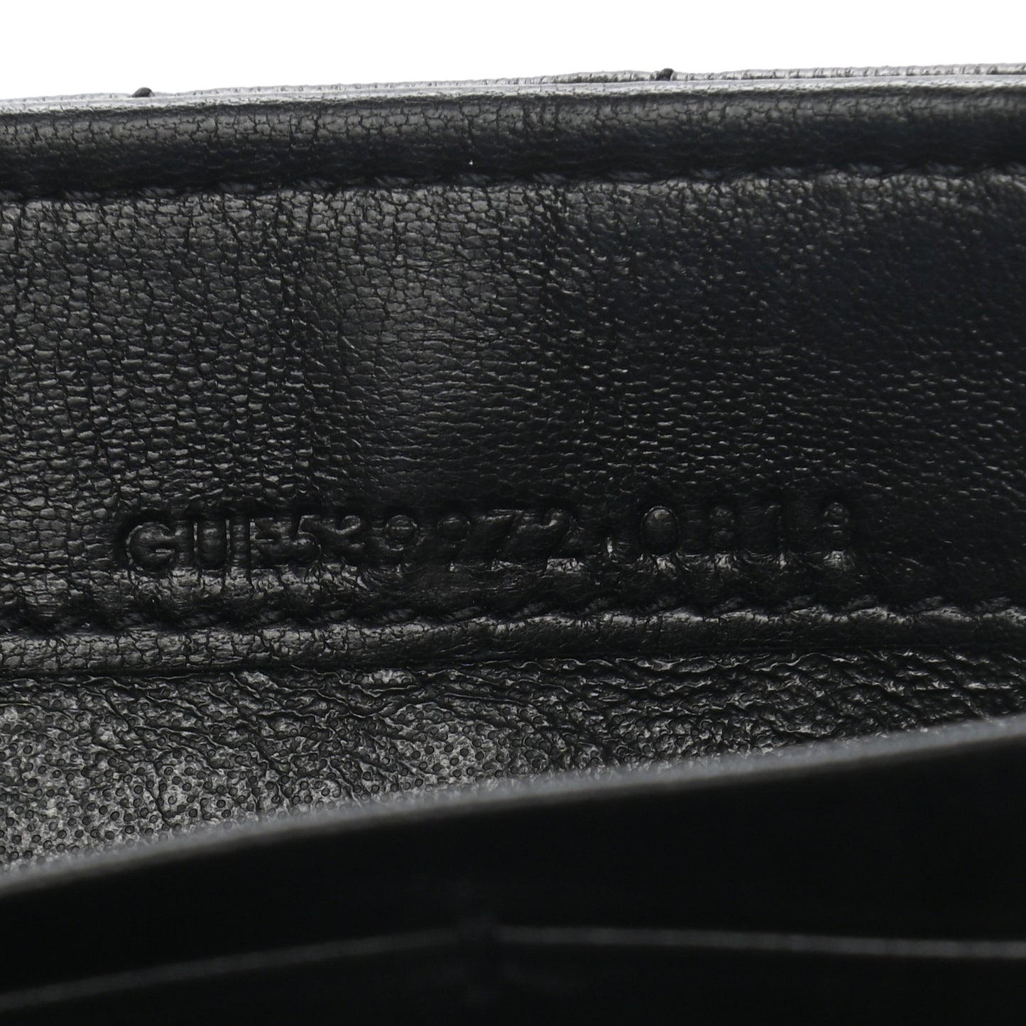 Lambskin Matelasse Monogram Large Vicky Continental Wallet Black