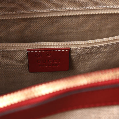 Gucci Soft Microguccissima Large Tote Red 8 of 10
