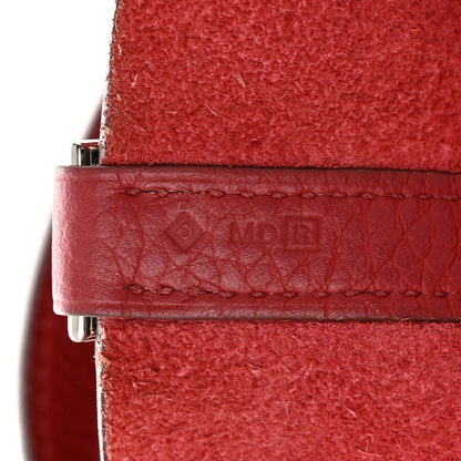 Hermes Taurillon Clemence Picotin Lock 18 PM Rubis 7 of 12