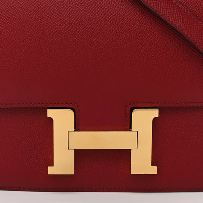 Hermes Epsom Constance 24 Rouge Grenat 8 of 11