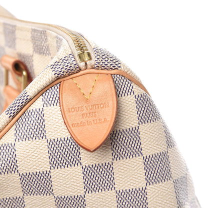 Louis Vuitton Damier Azur Speedy 30 6 of 23