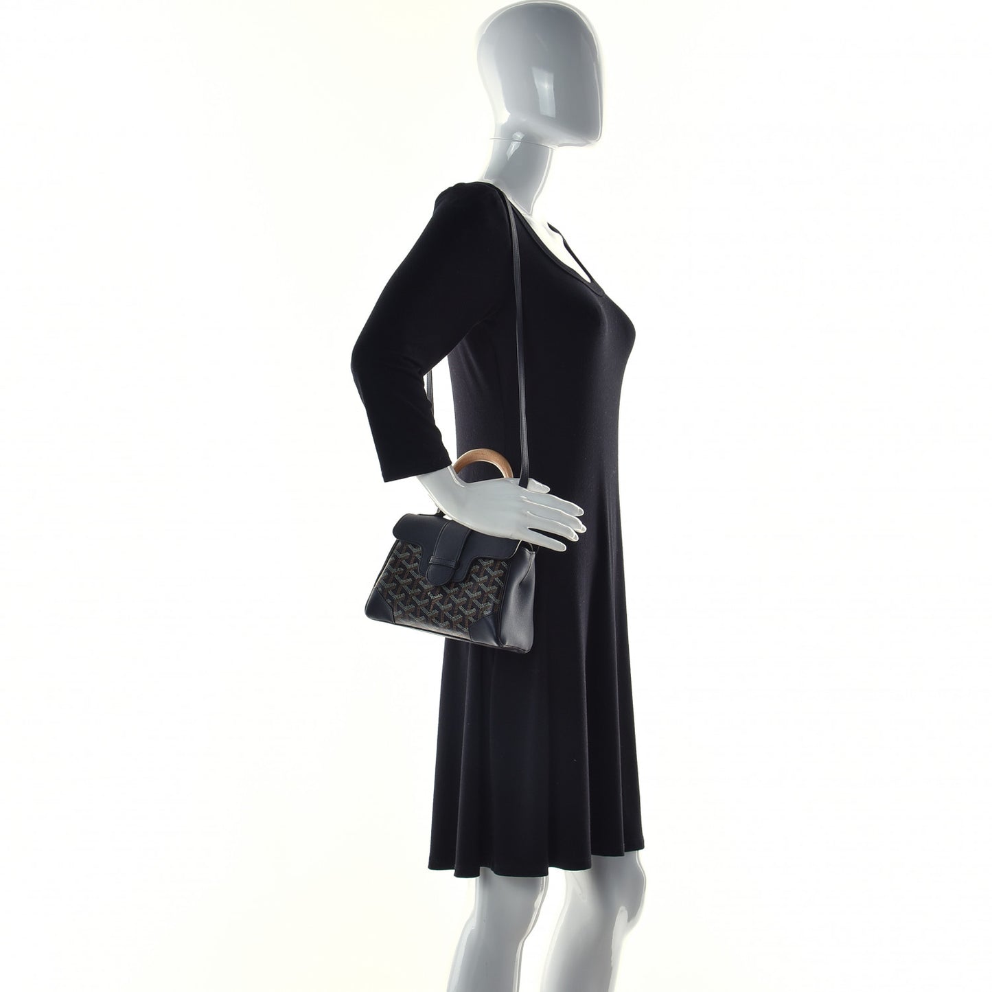 Goyardine Mini Saigon Black