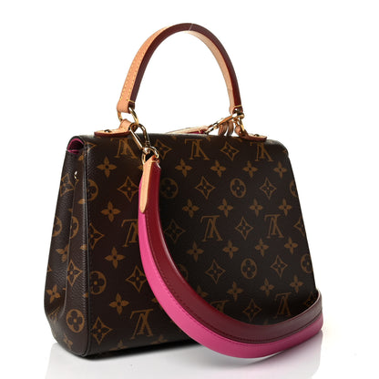 Louis Vuitton Monogram Cluny BB Bordeaux Fuchsia 2 of 7