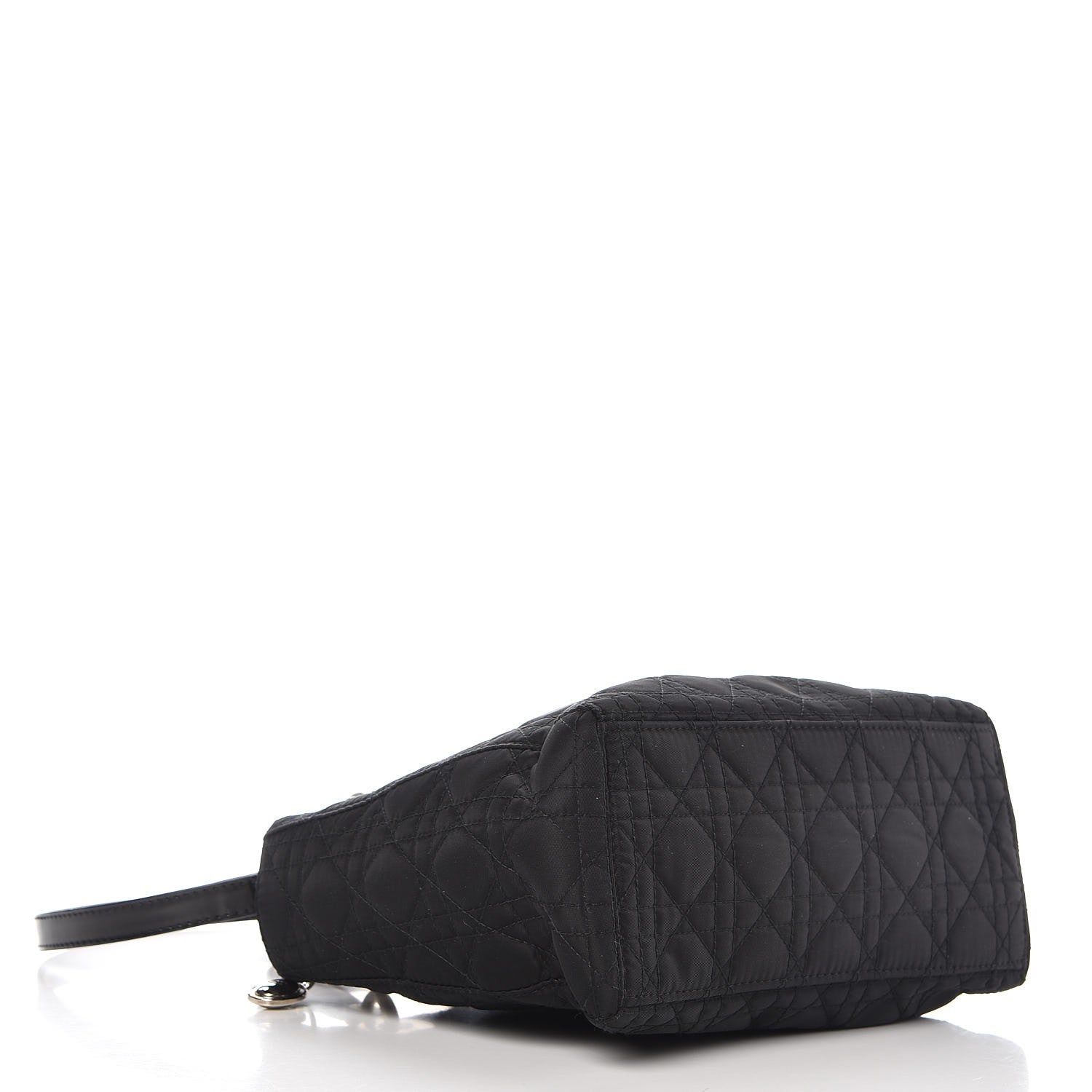 Christian Dior Nylon Cannage Medium Lady Dior Black 4 of 7