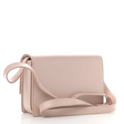 Saint Laurent Smooth Calfskin Suede Medium Bellechasse Bag Marble Pink 3 of 13