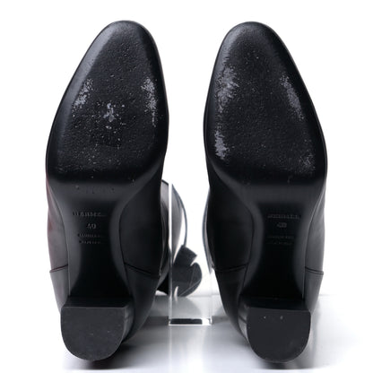 Hermes Heritage Calfskin Story Boots 40 Black 11 of 17