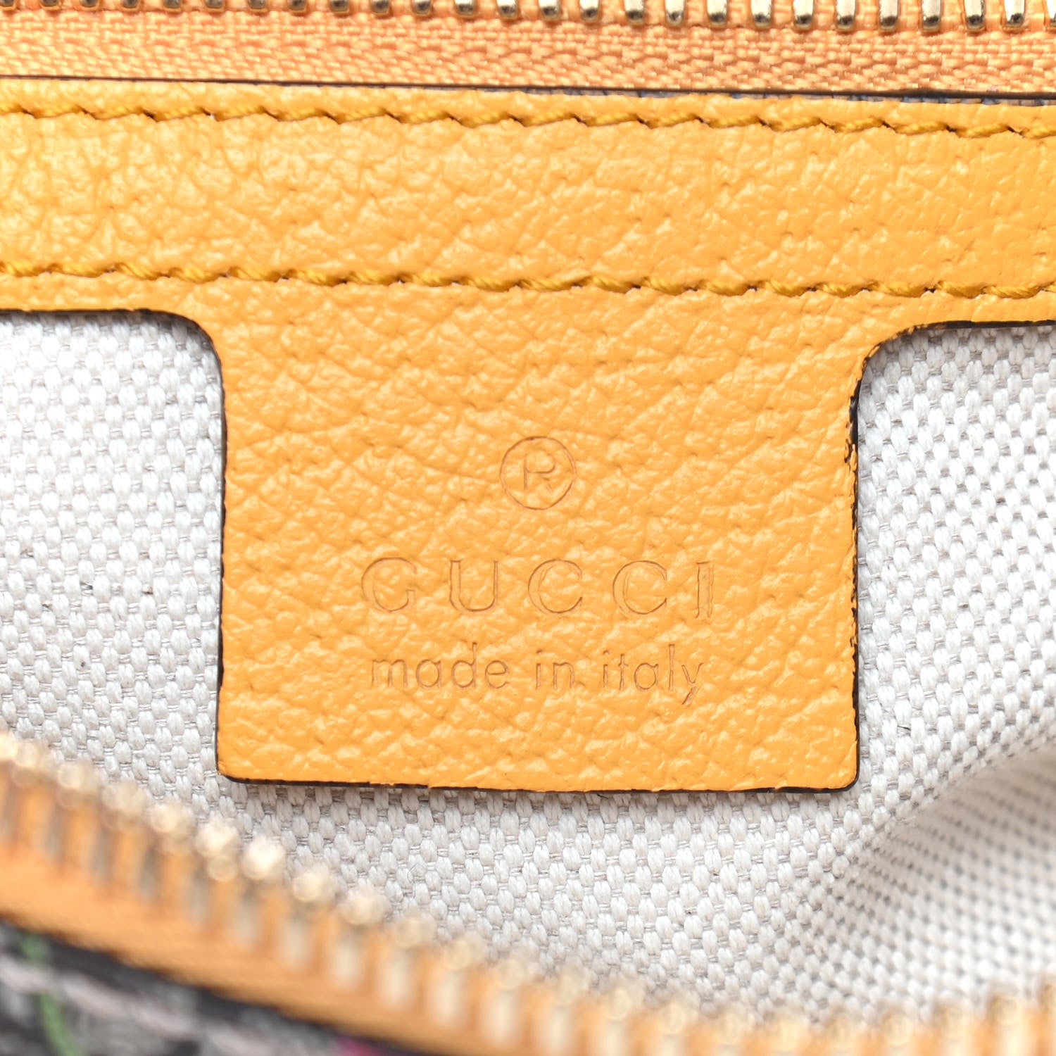 Gucci GG Supreme Monogram Flora Medium Ophidia Belt Bag Beige Multicolor Crop 4 of 8