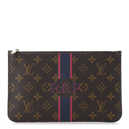 Louis Vuitton Monogram My LV Heritage Neverfull MM GM Pochette Violet Fuchsia 1 of 10