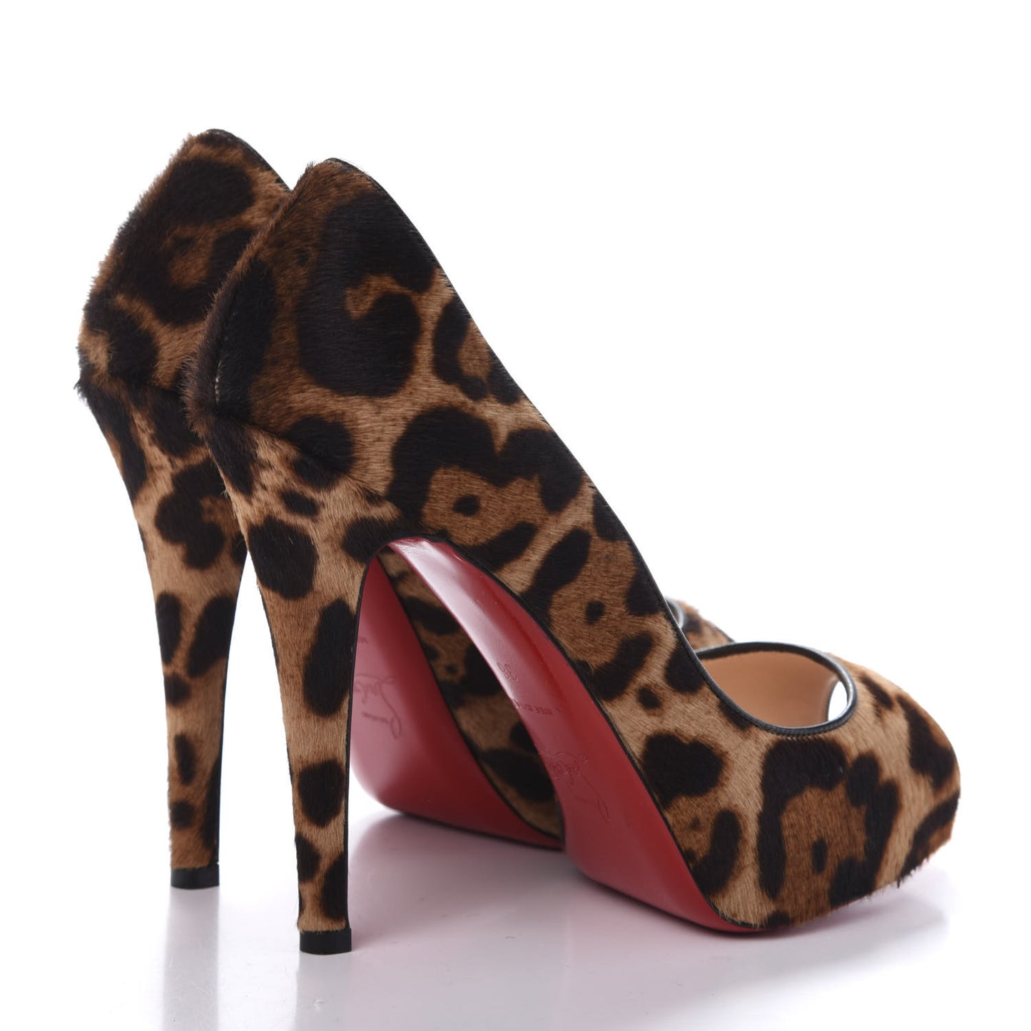 Calf Hair Leopard Very Prive 120 Pumps 36