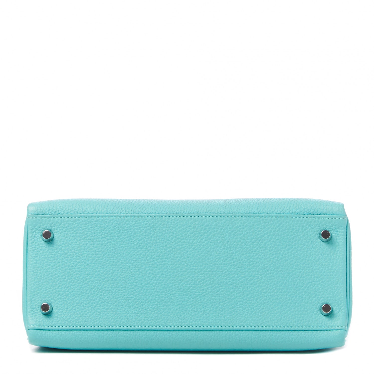 Hermes Togo Kelly Retourne 28 Bleu Atoll 5 of 31