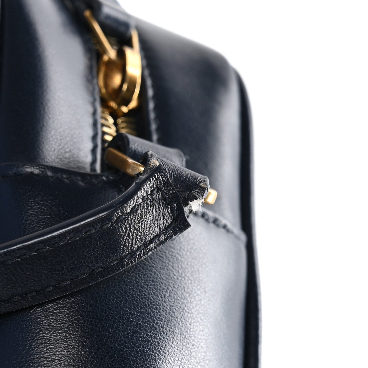 Saint Laurent Calfskin Matelasse Monogram Lou Camera Bag Deep Marine 11 of 11