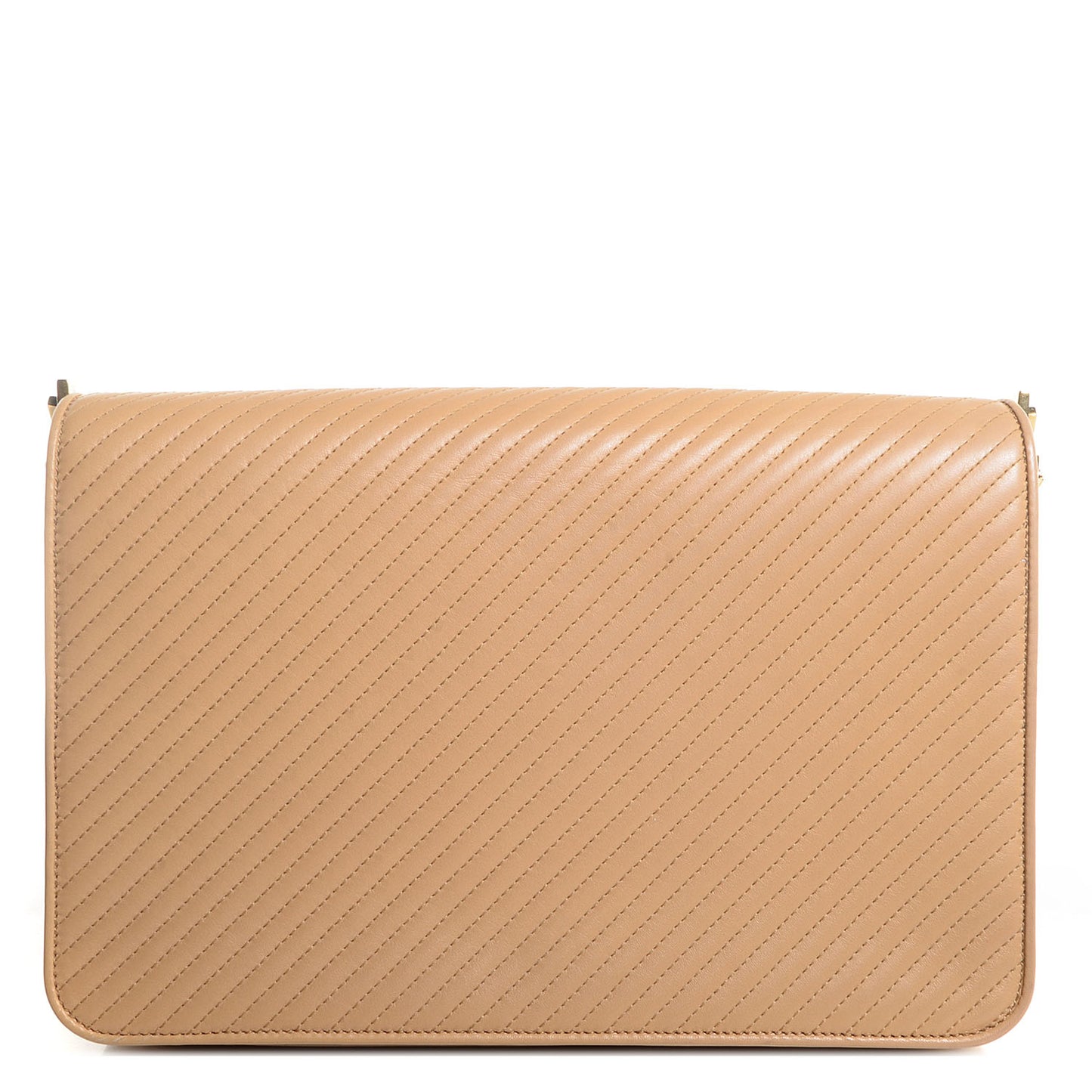 Calfskin Medium Babylone 2 Chain Bag Light Beige