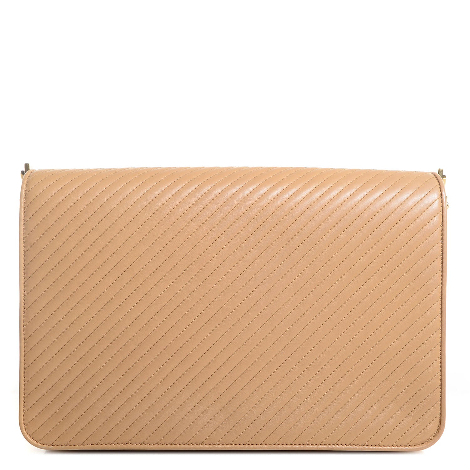 Saint Laurent Calfskin Medium Babylone 2 Chain Bag Light Beige 1 of 8