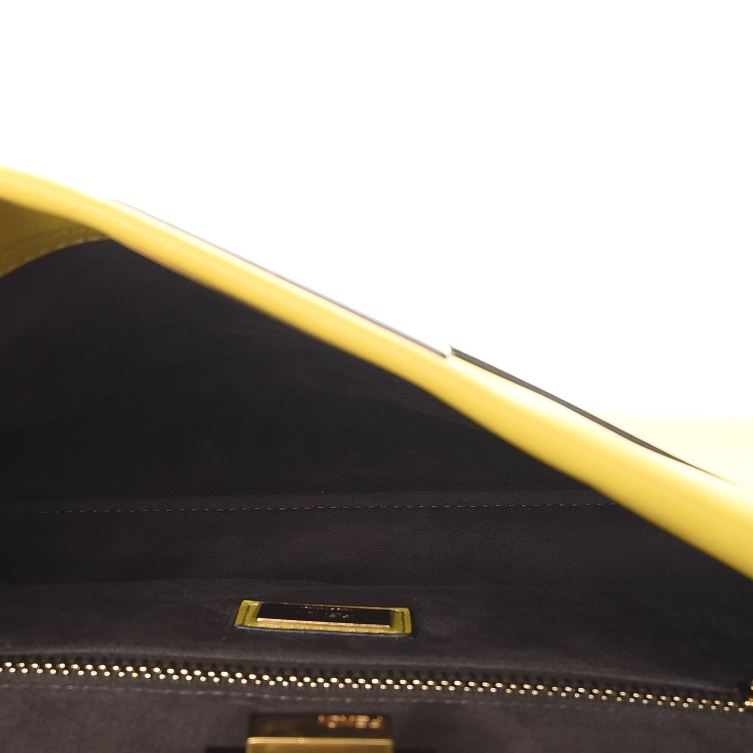 Fendi Vitello Seta Medium Peekaboo Iconic Satchel Cedro 8 of 10