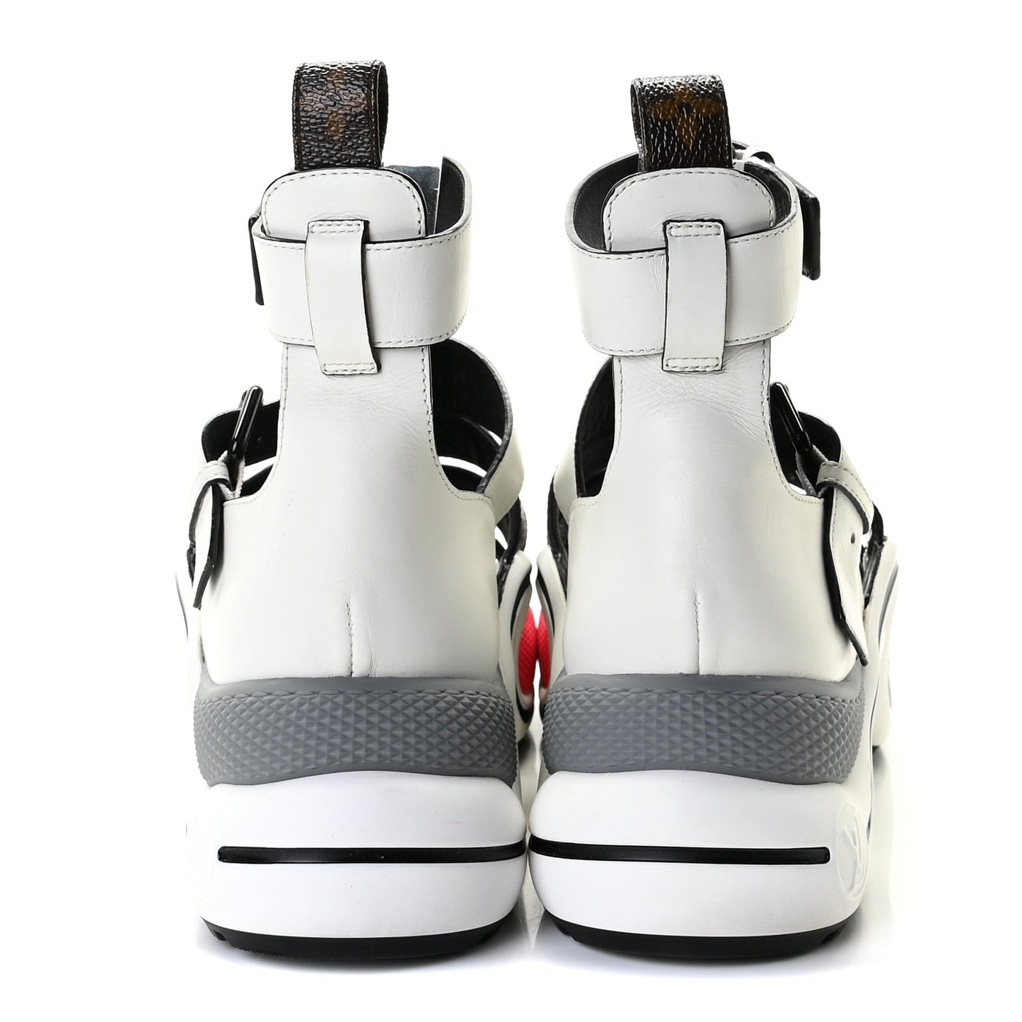 Patent Monogram LV Archlight Sandal 36 White