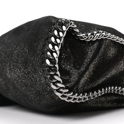 Stella McCartney Chamois Shiny Dotted Small Falabella Tote Ruthenium 9 of 9