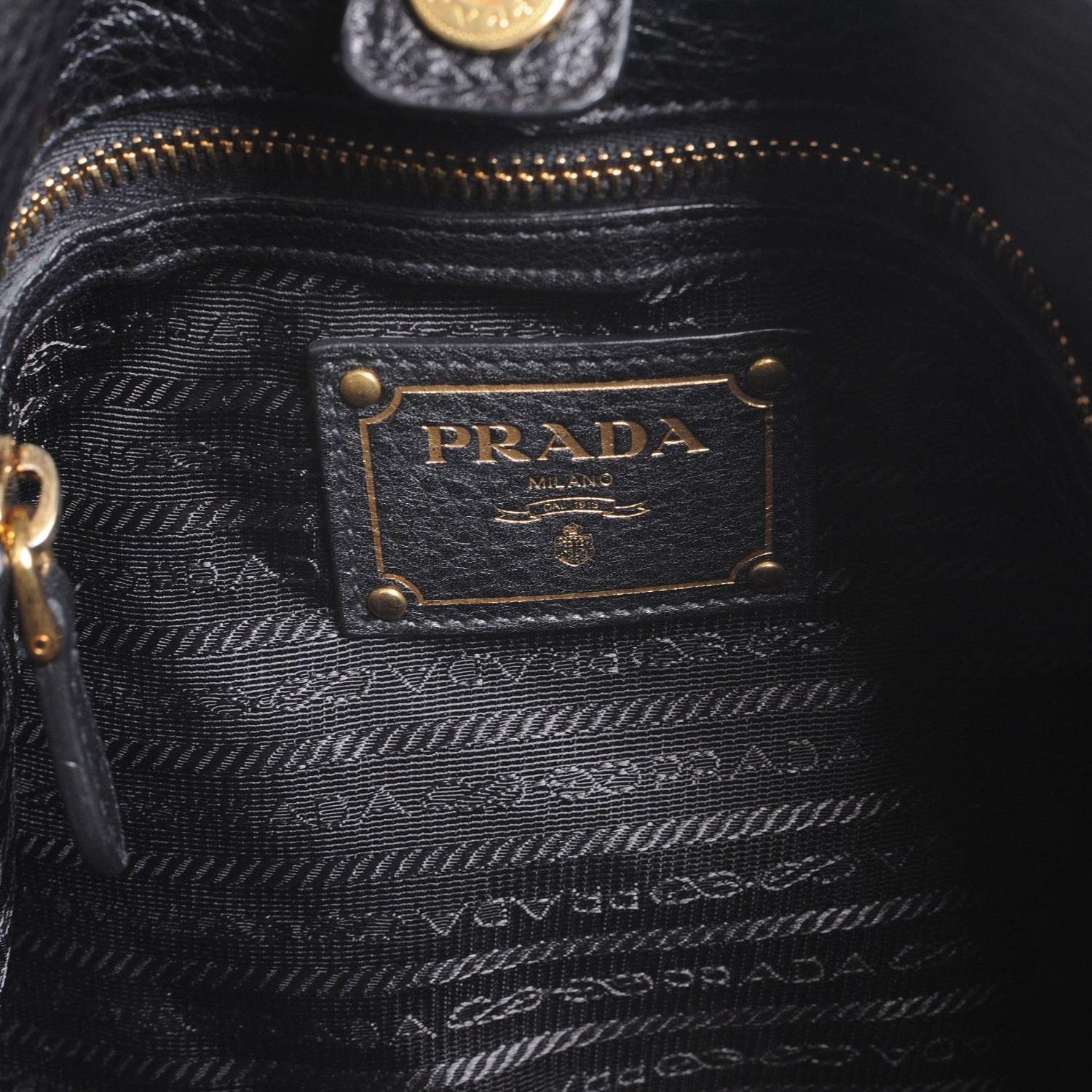 Prada Vitello Daino Hobo Nero Black 6 of 8