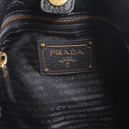 Prada Vitello Daino Hobo Nero Black 6 of 8