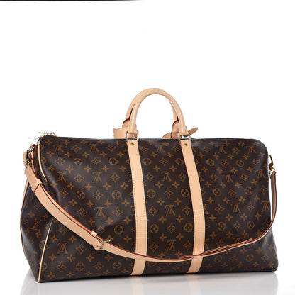 Louis Vuitton Monogram Keepall Bandouliere 55 4 of 9