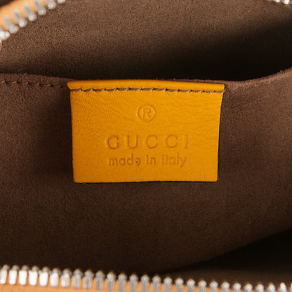 Gucci GG Supreme Monogram Arabesque Mini Chain Shoulder Bag Beige Yellow 6 of 7