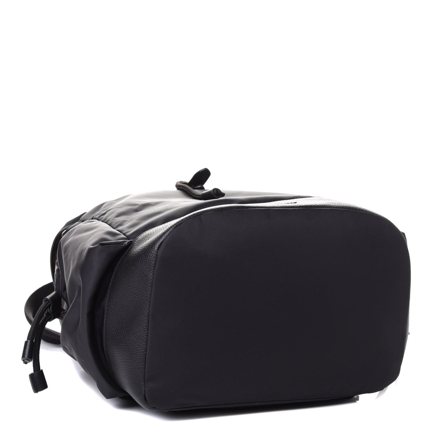 Nylon Grained Calfskin Watson Diaper Bag Navy