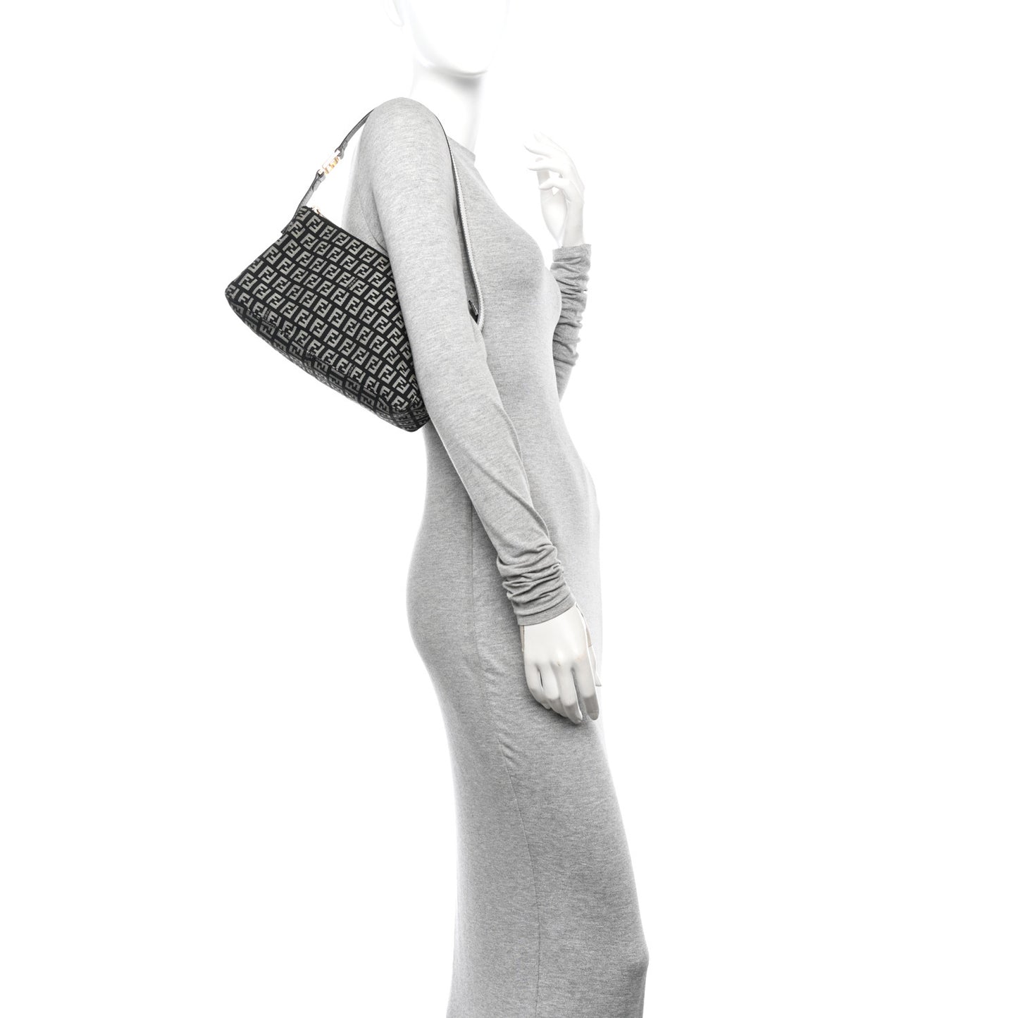 Zucchino Vitello Pochette Black White