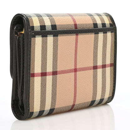 Burberry Haymarket Check Medium Bellfield ID Wallet Chocolate 3 of 7