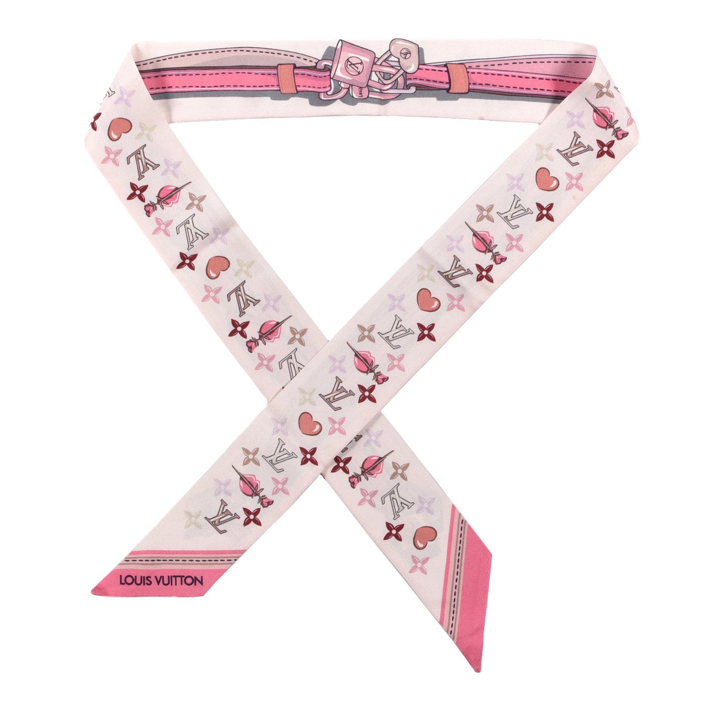 Silk Monogram A la Folie BB Bandeau Light Pink