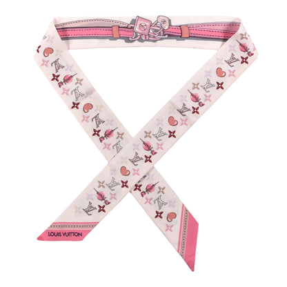 Louis Vuitton Silk Monogram A la Folie BB Bandeau Light Pink 1 of 3