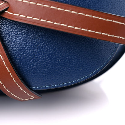 Loewe Grained Calfskin Small Gate Crossbody Bag Varsity Pecan 10 of 13