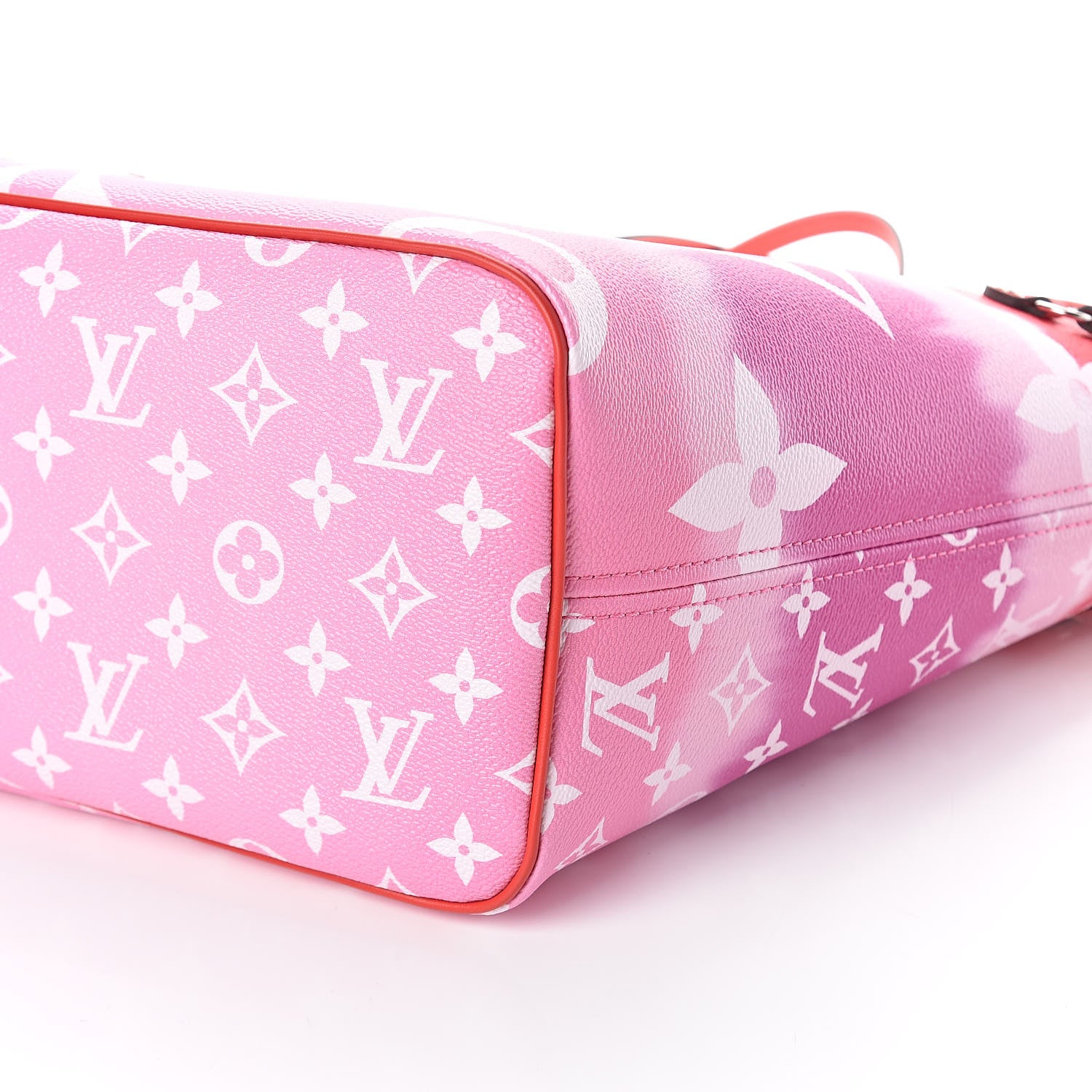 Louis Vuitton Monogram Escale Neverfull MM Rouge 10 of 10