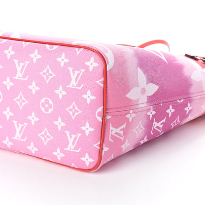 Louis Vuitton Monogram Escale Neverfull MM Rouge 10 of 10