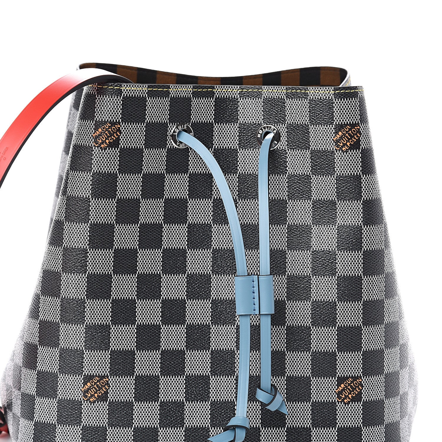 Louis Vuitton Damier Neonoe Black White 7 of 9