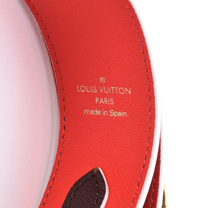 Louis Vuitton Monogram Bandouliere Shoulder Strap Red 3 of 6