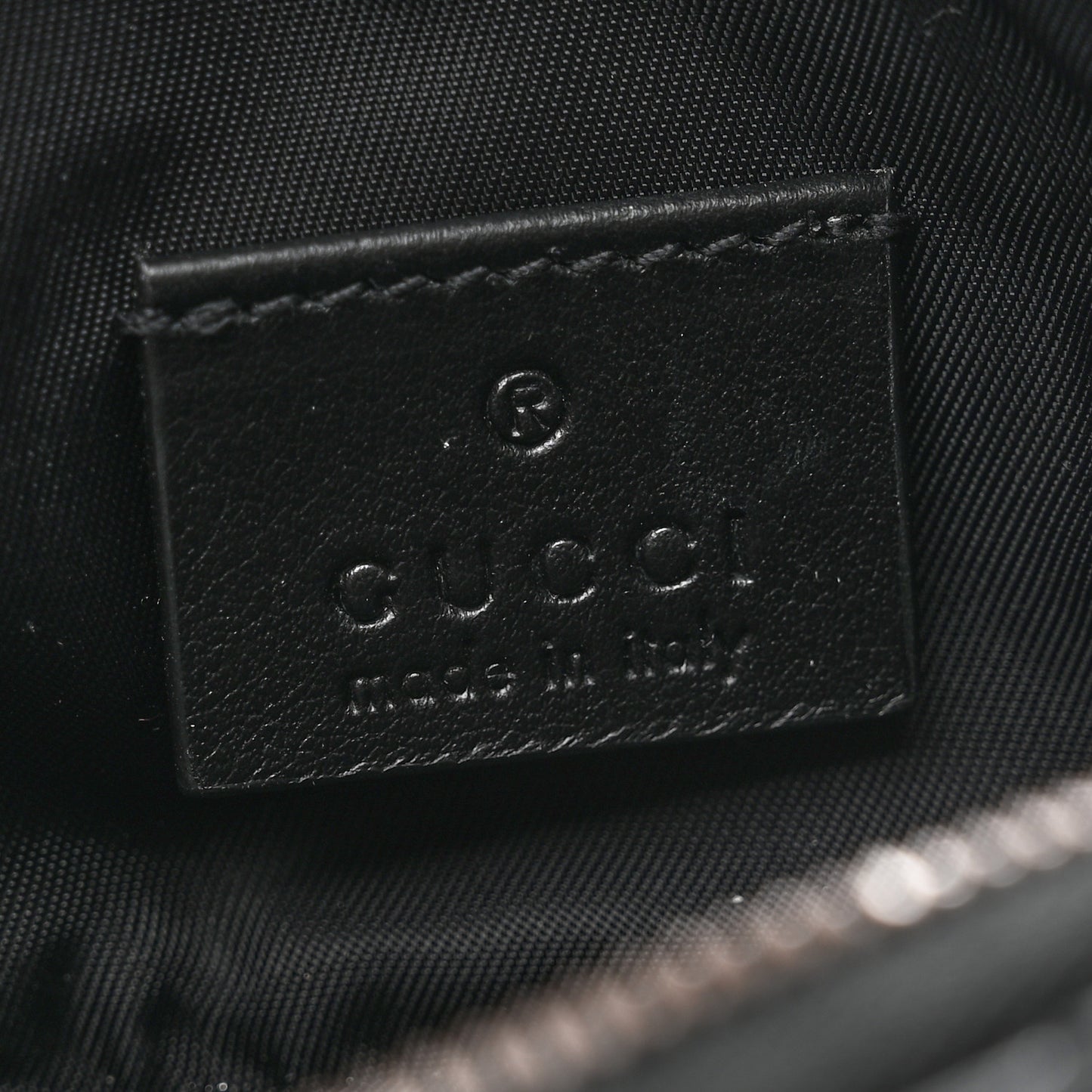 Calfskin Matelasse GG Marmont Key Pouch Black