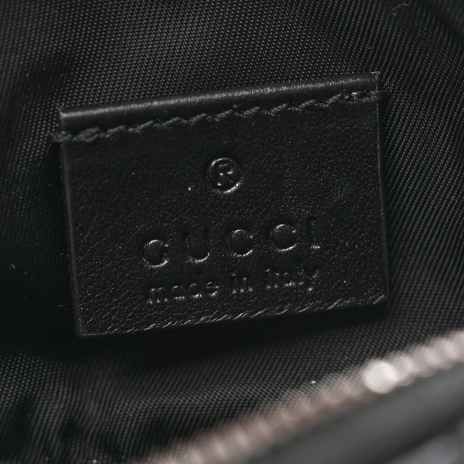 Gucci Calfskin Matelasse GG Marmont Key Pouch Black 6 of 7