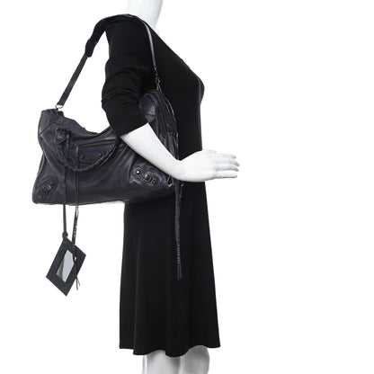 Balenciaga Agneau Classic Hardware City Encre 2 of 12