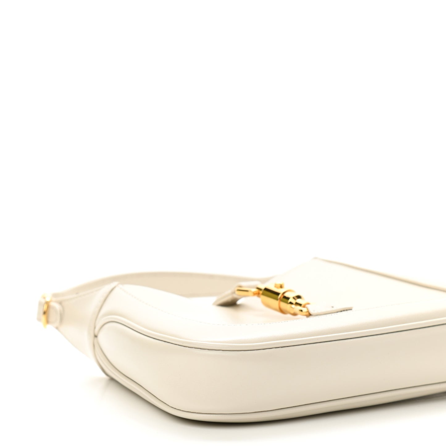 Boarded Dyana Lux Calfskin Mini Jackie 1961 Hobo Mystic White