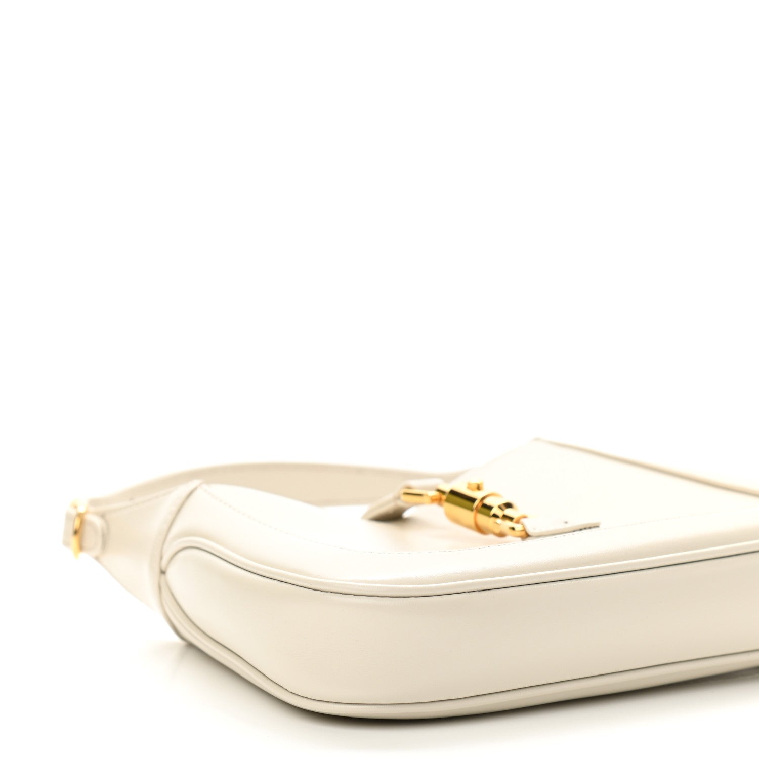 Gucci Boarded Dyana Lux Calfskin Mini Jackie 1961 Hobo Mystic White 5 of 11