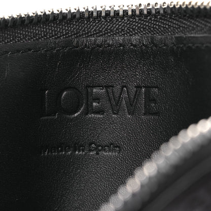 Loewe Calfskin Puzzle Colorblock Coin Card Holder Midnight 6 of 7