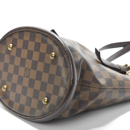 Louis Vuitton Damier Ebene Marais Bucket 23 6 of 15