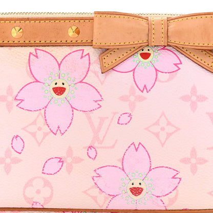 Louis Vuitton Monogram Cherry Blossom Pochette Accessories Pink 8 of 10
