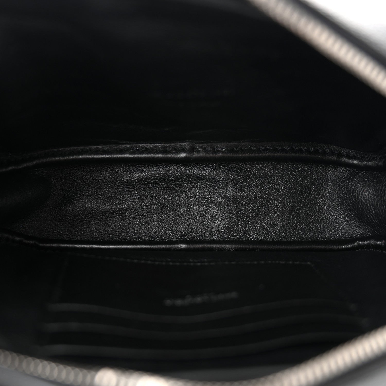 Saint Laurent Grain De Poudre Matelasse Monogram Mini Lou Camera Bag Black 5 of 10
