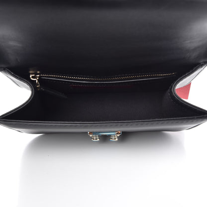 Valentino Garavani Vitello Small Glam Lock Rockstud Flap Black 5 of 6