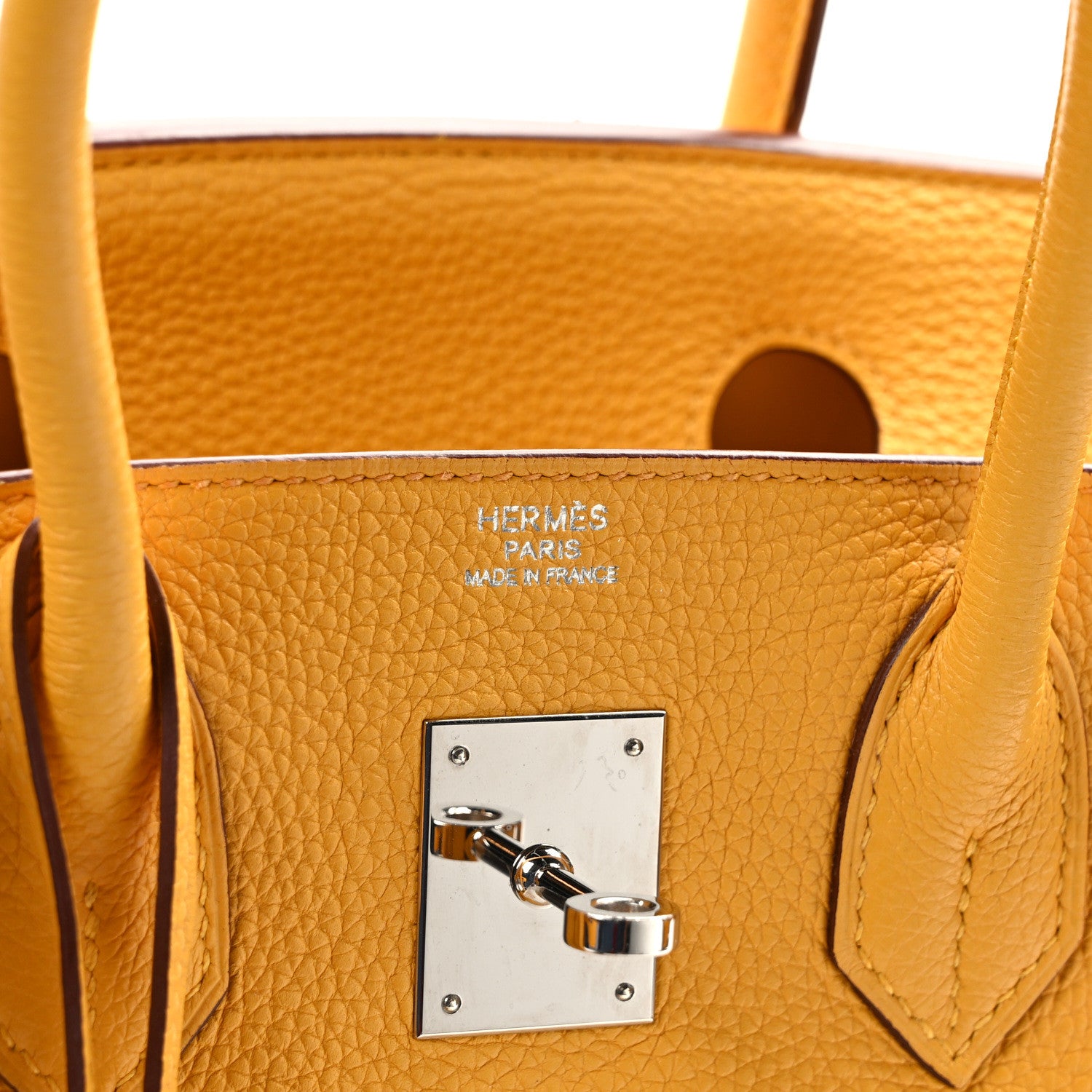 Hermes Togo Birkin 30 Soleil 6 of 17