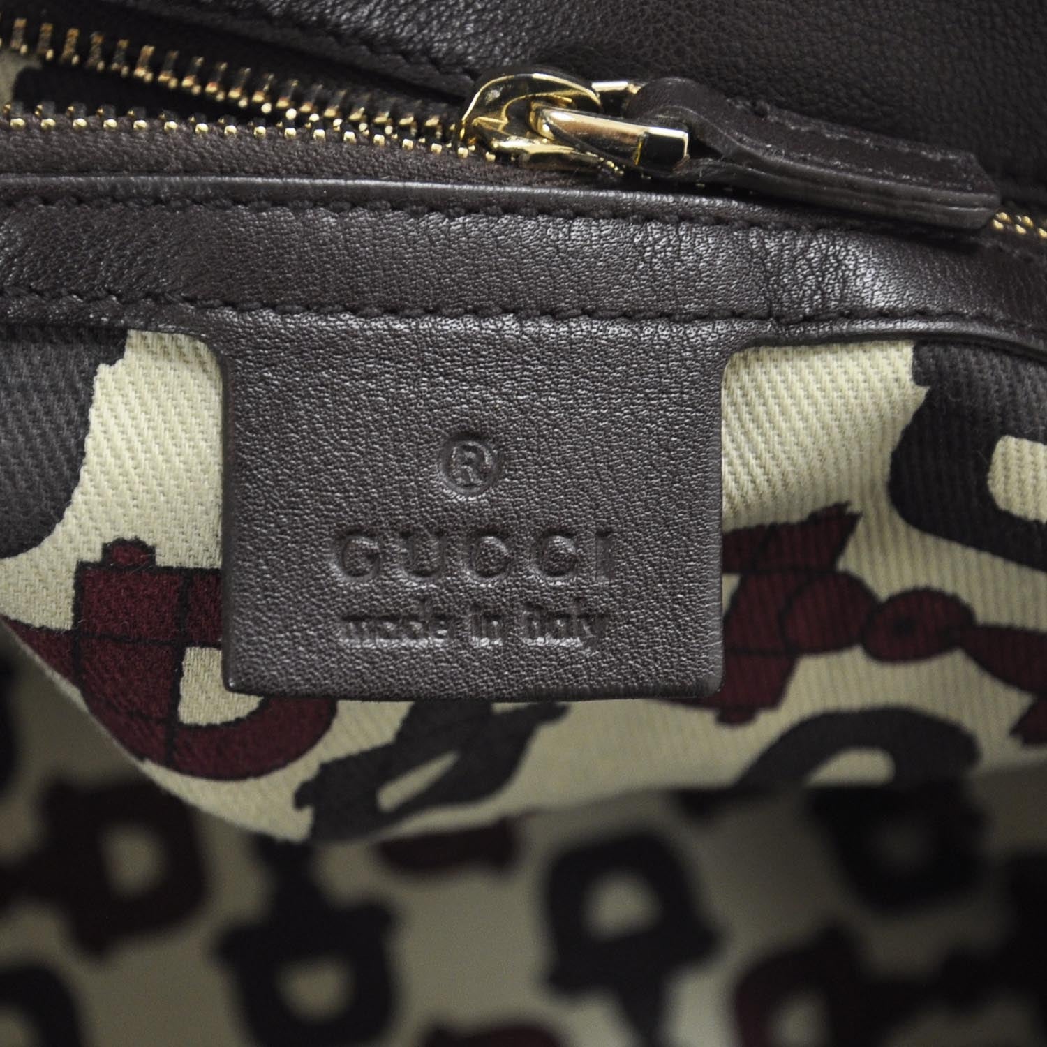 Gucci Guccissima Large Horsebit Chain Hobo Brown 7 of 9
