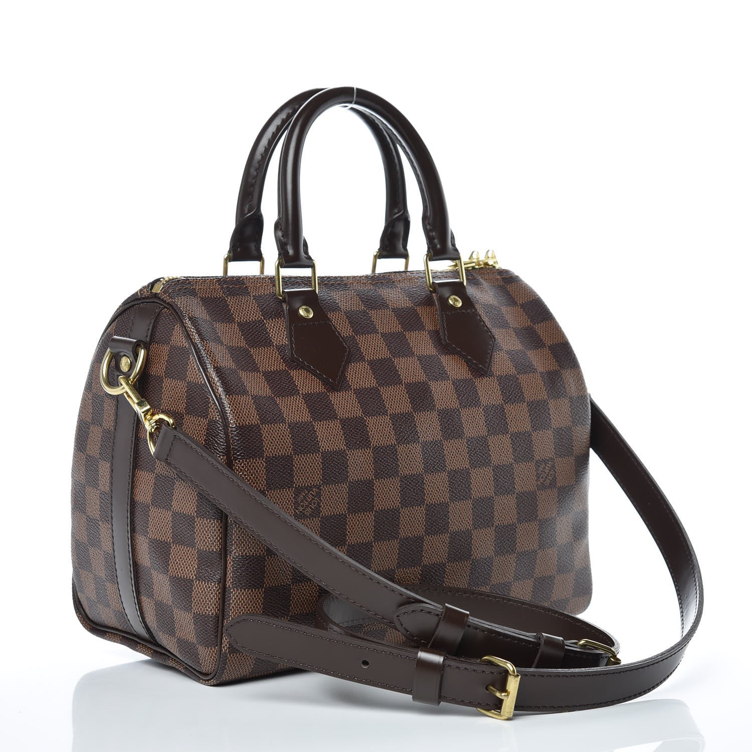 Louis Vuitton Damier Ebene Speedy Bandouliere 25 3 of 11